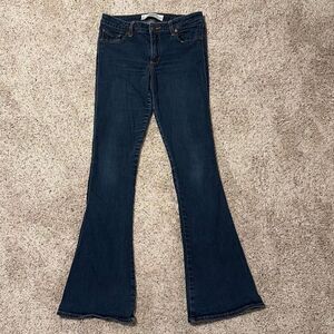 Abercrombie & Fitch Low Rise Flare Stretch Jeans Size 6 Y2K 2000’s